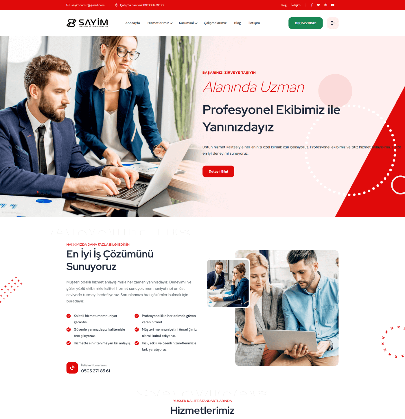Kurumsal Web Site Yazılımı V1 | Ajansfy.com