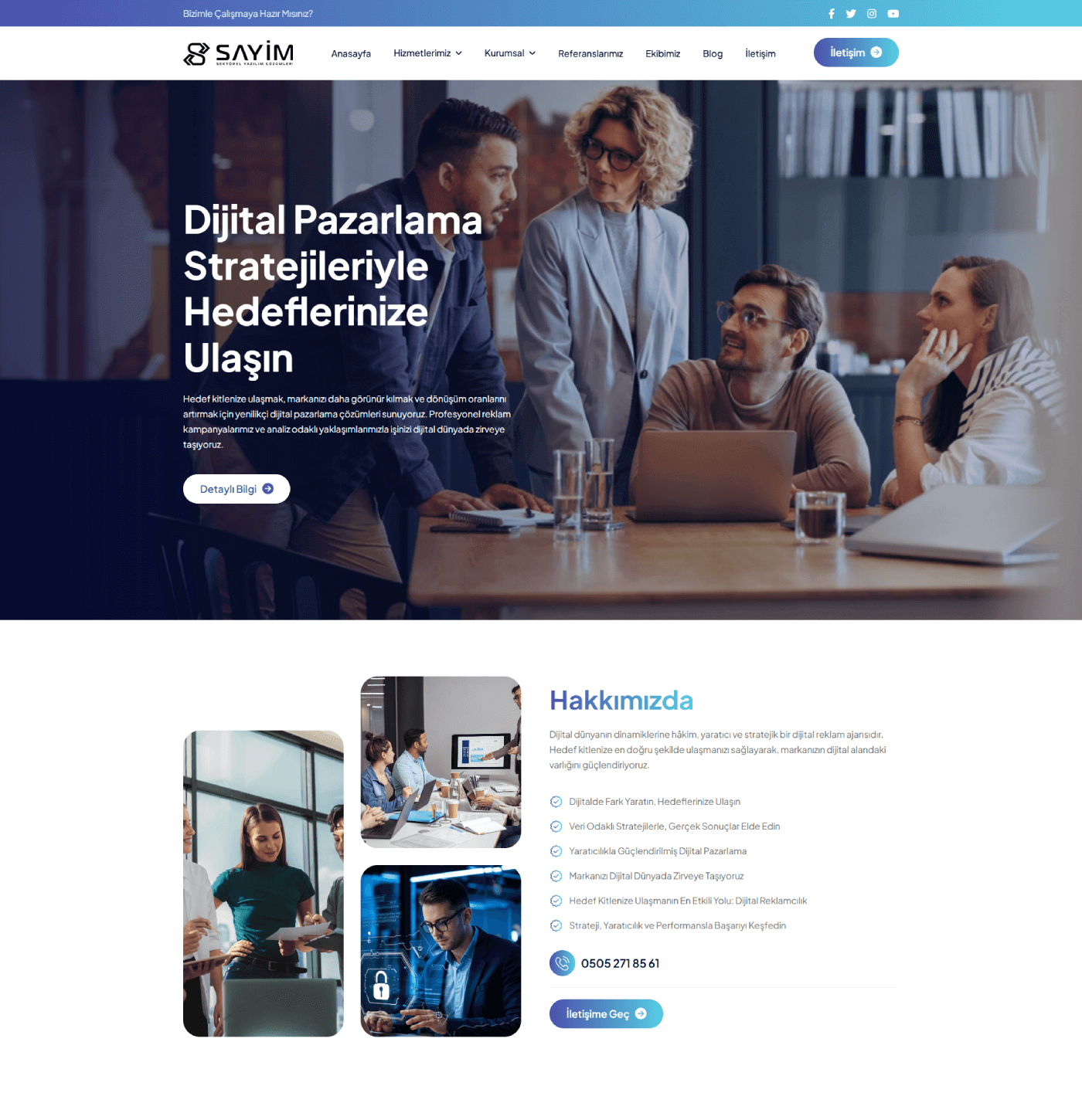 Kurumsal Web Site Yazılımı V15 | Ajansfy.com